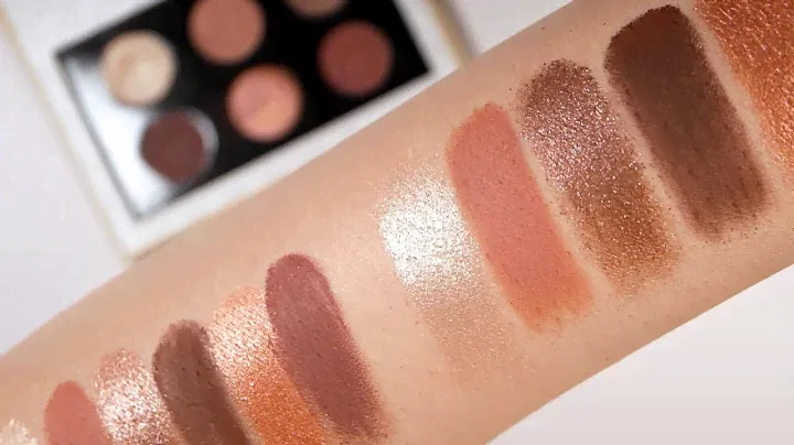PAT McGRATH LABS Iconic Infatuation Palette Live Swatches