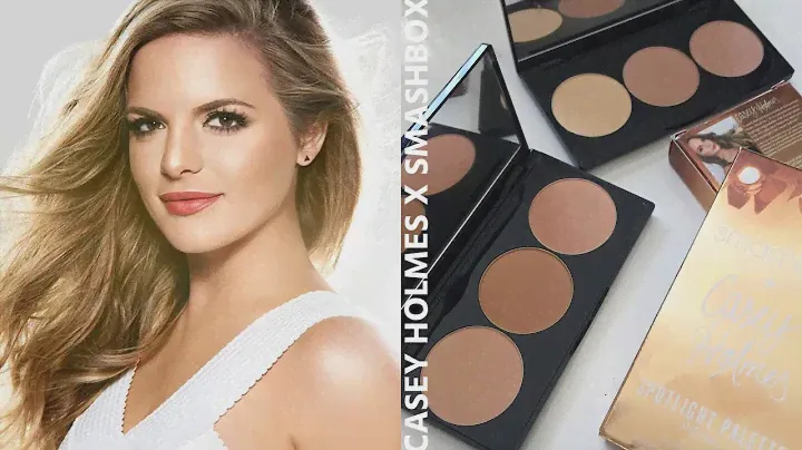 CASEY HOLMES X SMASHBOX SPOTLIGHT PALETTE • Review and Swatches