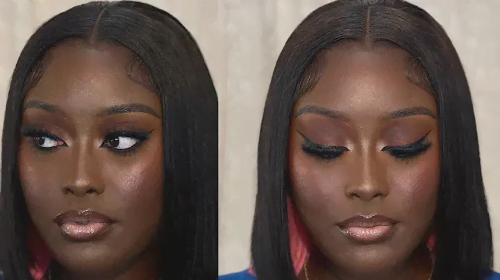 The  Ultimate IG Baddie Glam On Dark Skin