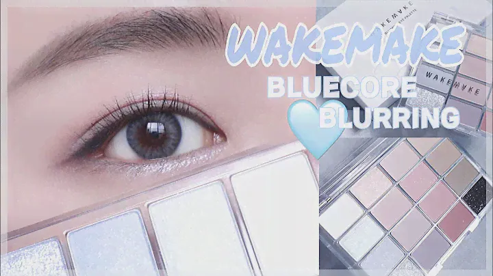 [Sub] 웨이크메이크 소프트 블러링 아이팔레트 13호 블루코어 블러링 / WAKEMAKE Soft Blurring Eye Palette Blue Core Blurring
