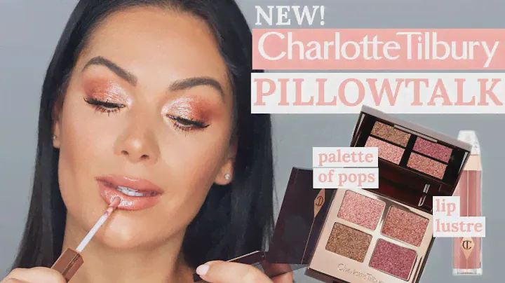 NEW CHARLOTTE TILBURY PILLOWTALK PALETTE OF POPS & LIP LUSTRE | Beauty's Big Sister