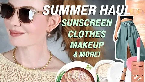 HUGE Summer Beauty Haul 2024 - Makeup, Sunscreen, Clothes, Accessories & MORE