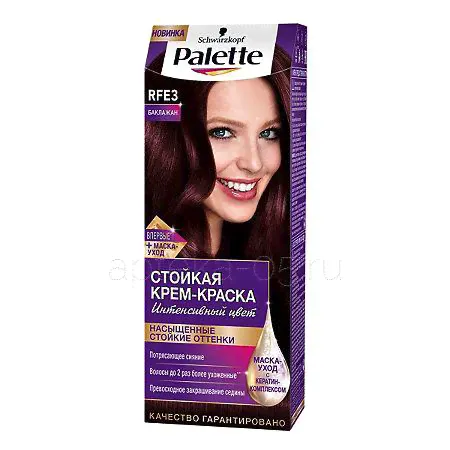 Краска Palette №RFЕ3 баклажан-0