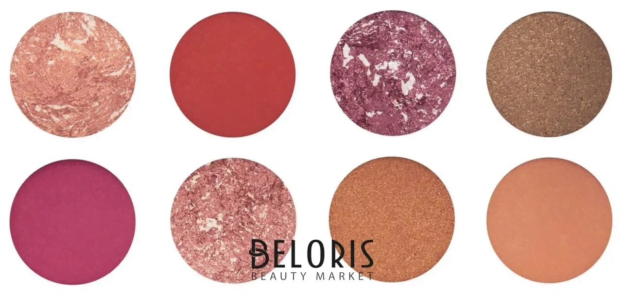 Makeup Revolution Палетка румян Ultra Blush Palette Golden Soul-2