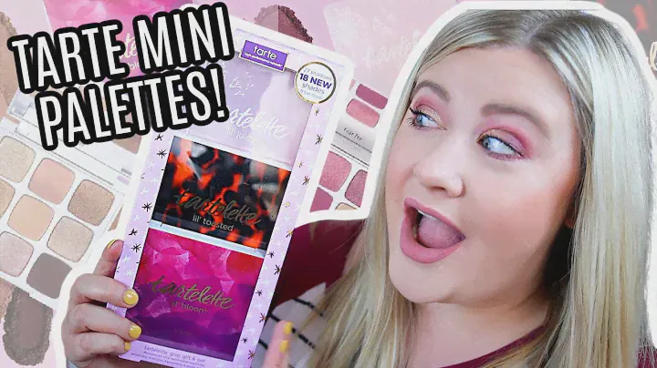 TARTE MINI PALETTES! TARTELETTE GIVE, GIFT, & GET HOLIDAY SET REVIEW + 3 LOOKS