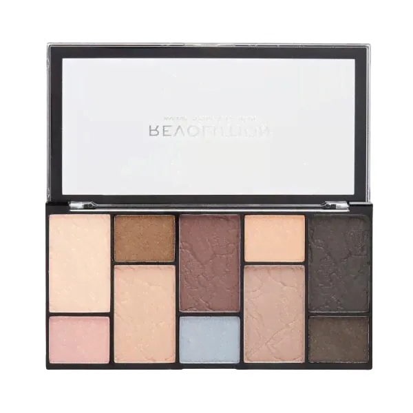 Makeup Revolution Reloaded Dimension Eyeshadow Palette Impulse Smoked Eyeshadow Palette