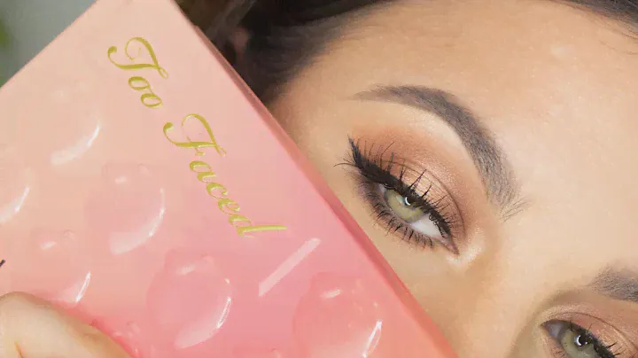 EASY EVERYDAY SUMMER EYESHADOW | TOO FACED SWEET PEACH