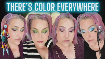 MELT NIGHTMARE BEFORE CHRISTMAS COLLECTION || Palette Reviews #219