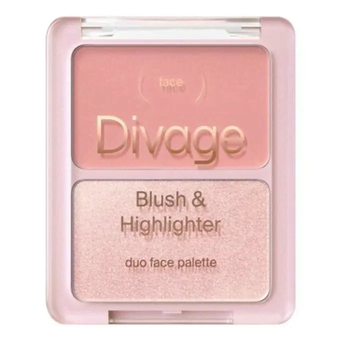 Палетка Divage Duo Face Palette тон 02 8 г-0