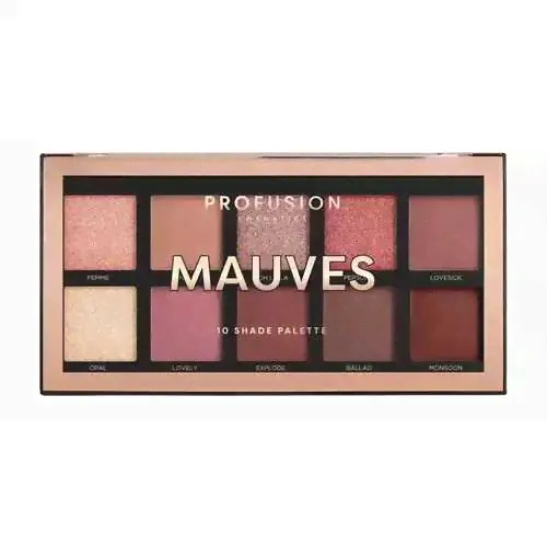 Палетка теней для век Profusion Mauves 10 Shade Palette