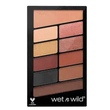 Палетка теней для век WET N WILD COLOR ICON 10-PAN PALETTE тон my glamour squad 10 оттенков
