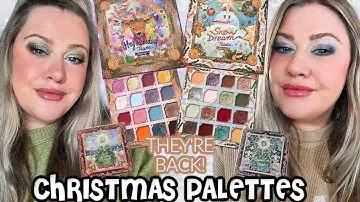 ODEN'S EYE CHRISTMAS PALETTES ARE BACK + 2 NEW ONES! ❄️🎄 HEY REINDEER & SNOW DREAM