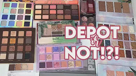 Deciding Whether to Depot Palettes | Depotting without Destroying | Vlogmas 2022