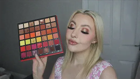 CLASSIC GLAM USING BEAUTY BAY FIERY 2.0 PALETTE