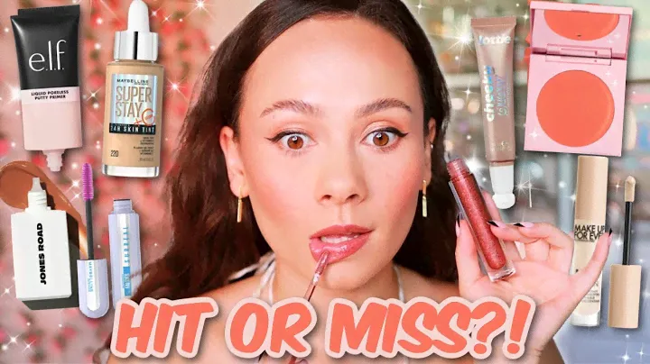 TESTING THE HOTTEST NEW MAKEUP!! SOME HITS & SOME MISSES 😅