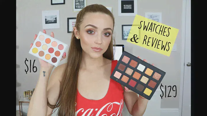 Natasha Denona Sunset Palette DUPE?? - Colourpop Yes, Please! Palette | Swatch Comparisons