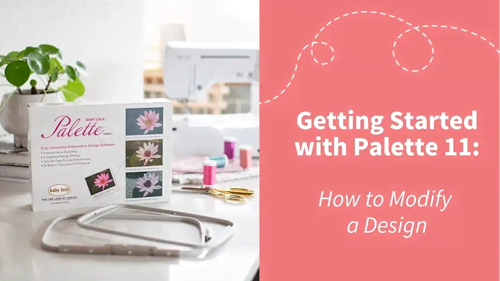 Getting Started with Palette 11: How to Modify a Design
