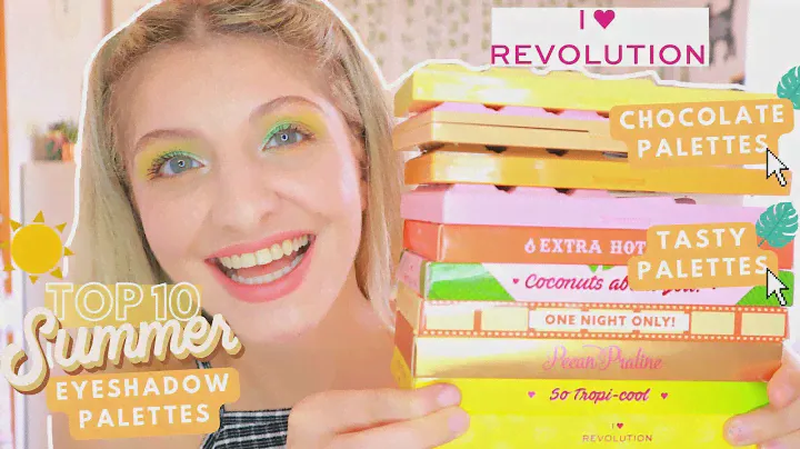 TOP 10 I HEART REVOLUTION SUMMER EYESHADOW PALETTES | KezziesCorner