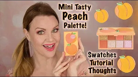 I Heart Revolution Mini Tasty Peach Palette 🍑| First Impression + Swatches!