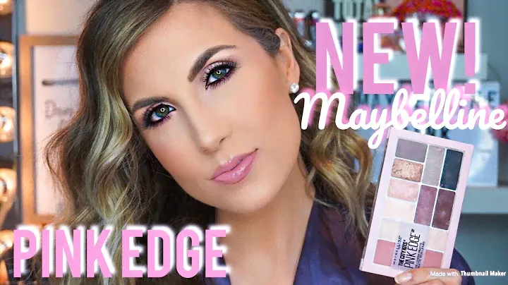 NEW MAYBELLINE - THE CITY KITS PINK EDGE PALETTE | DEMO & REVIEW