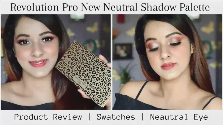 Makeup Revolution Pro New Neutral Eyeshadow Palette Review And Tutorial | Twilight QueenBee