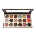 Палитра теней и глиттеров Glamierre Solar Glow Eyeshadow Palette 18 оттенков