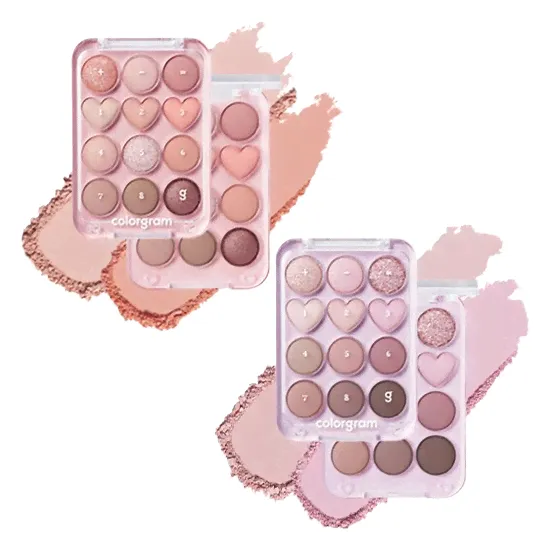 [colorgram] Pint Point Eyeshadow Palette (2 Colors) 9.9g