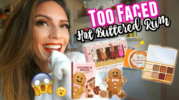 Too Faced HOT BUTTERED RUM | Review, Swatches & Look!