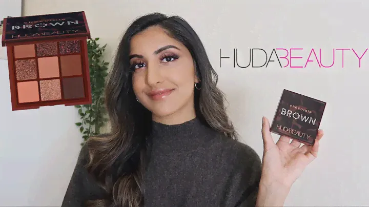 Huda Beauty Chocolate Brown Obsession Palette Review & Try On