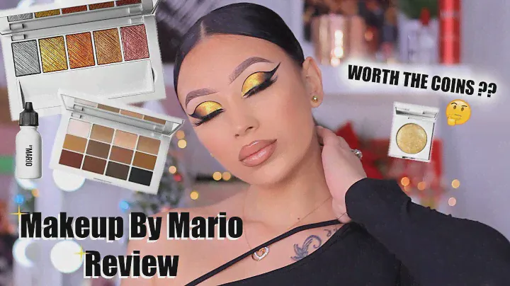 METALIC HOLIDAY GLAM | MAKEUP BY MARIO HONEST REVIEW