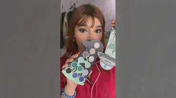 I AM AN ALIEN 👽 #asmr #sheglam #makeup