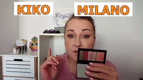 KIKO MILANO- Smart Eyes And Cheeks Palette, 04 Burgundy Expression- test