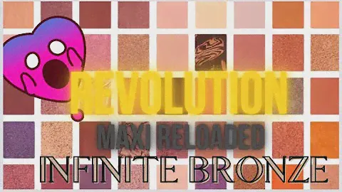 NEW REVOLUTION Maxi Reloaded Palette Swatches|| must have!!!