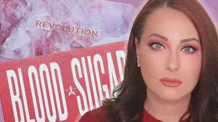 Makeup Revolution Unconditional Love vs Jeffree Star Blood Sugar Palette Comparison