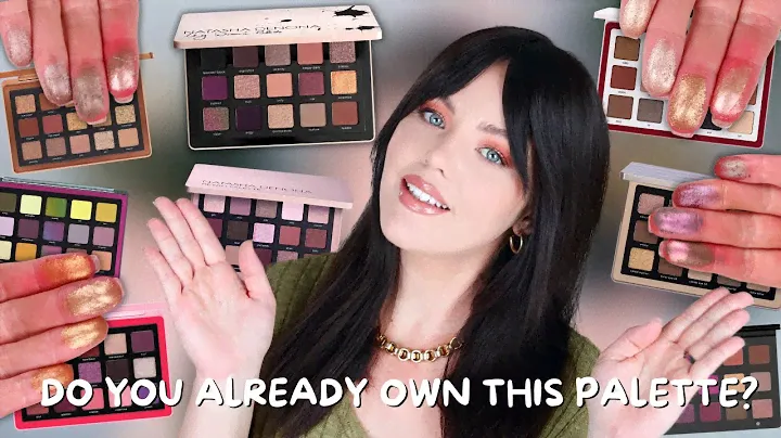 Swatching The Natasha Denona My Dream Palette Against My Natasha Denona Eyeshadow Collection