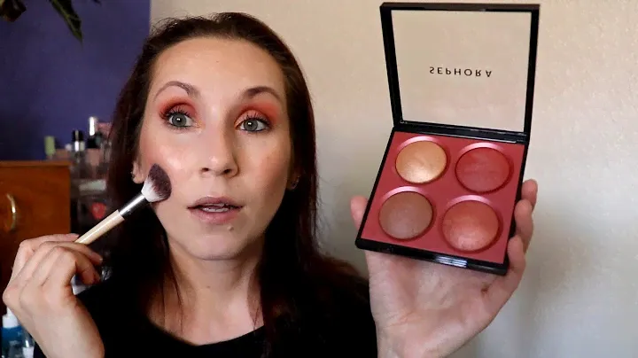 Sephora MICRO SMOOTH Baked Face Palettes! Demo + Thoughts. Don't Sleep on These!!