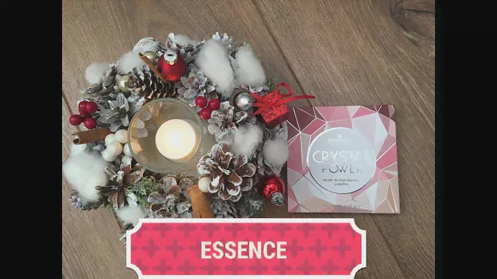 Палетка для макияжа Essence Crystal Power Blush & Highlighter Palette