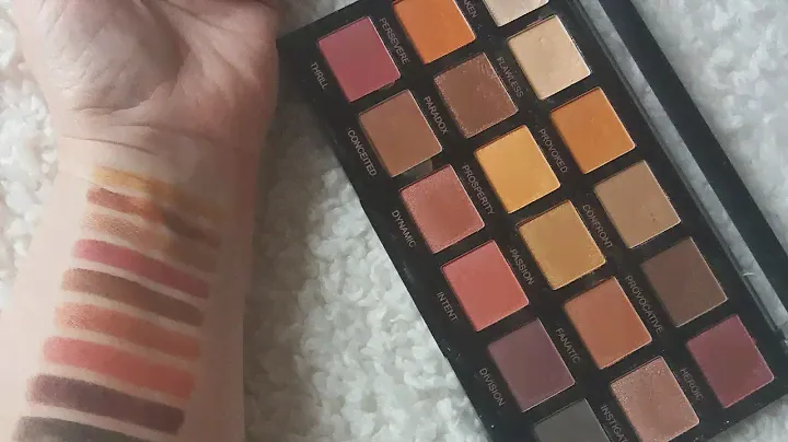 revolution Pro Makeup regeneration MIRAGE palette full review and swatches
