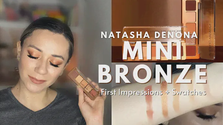 NATASHA DENONA MINI BRONZE PALETTE✨ | Review & Swatches.