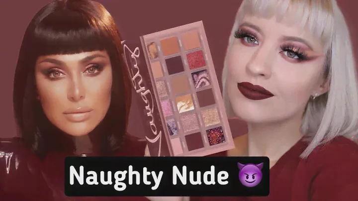 Обзор палетки HUDA BEAUTY NAUGHTY NUDE + 2 Макияжа + Сравнение с другими палетками Худы | Review