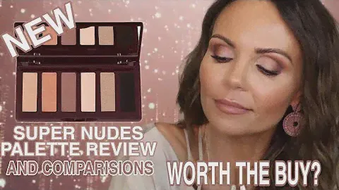 NEW CHARLOTTE TILBURY SUPER NUDES EASY EYE PALETTE REVIEW | SWATCHES & COMPARISIONS