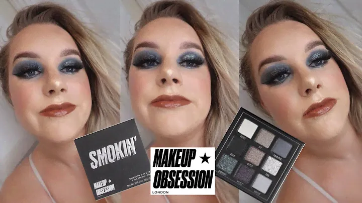 MAKEUP OBSESSION SMOKIN PALETTE - TUTORIAL, REVIEW & SWATCHES - ONLY £5 | AMBER HOWE