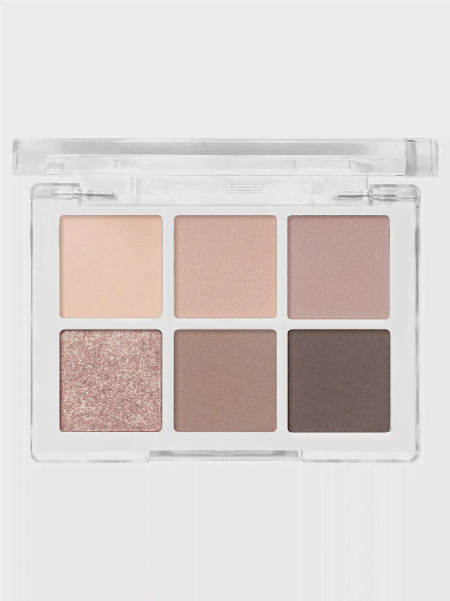 BBIA Палетка теней для глаз – бежевый Ready To Wear Eye Palette – 02 Mood Blush 5 гр