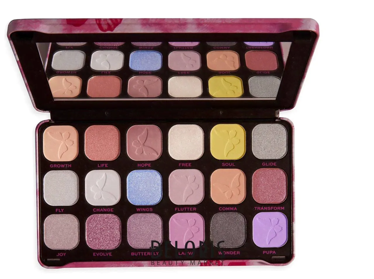 Makeup Revolution Палетка теней Forever Flawless Butterfly Eyeshadow Palette-2