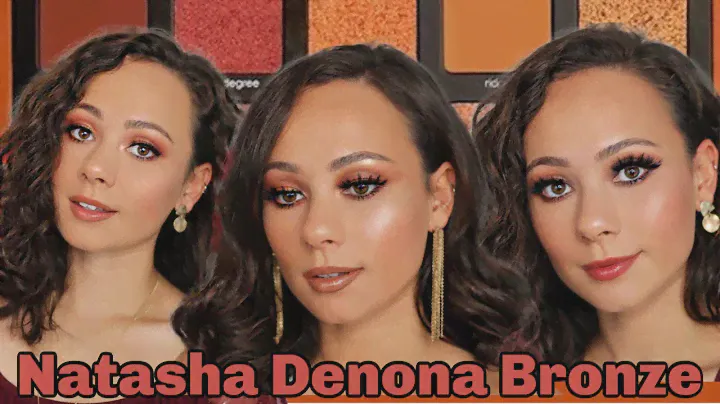 Natasha Denona Bronze Palette // 3 Looks, 1 Palette