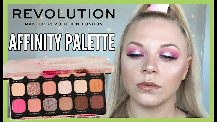 REVOLUTION FOREVER FLAWLESS AFFINITY PALETTE 🎀 | swatches, tutorial & review | makeupwithalixkate