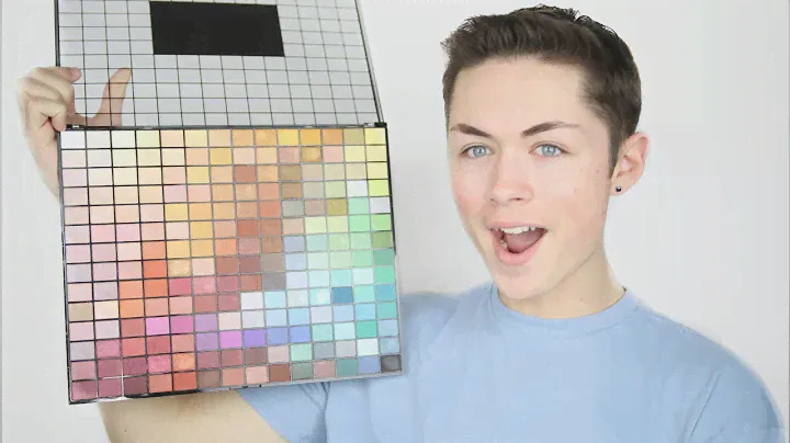Trying the WORLDS BIGGEST eyeshadow palette