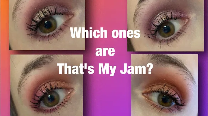 Duping Too Faced That's My Jam Palette--2 Looks and Tons of Swatches!!
