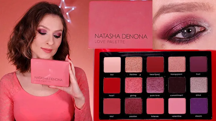 Палетка LOVE palette NATASHA DENONA. Подробные свотчи, первые впечатления и почти обзор