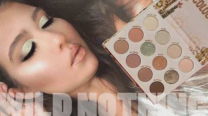 COLOURPOP "WILD NOTHING" EYESHADOW PALETTE TUTORIAL